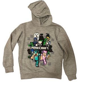 Boy’s Used Minecraft Sweatshirt Hoodie